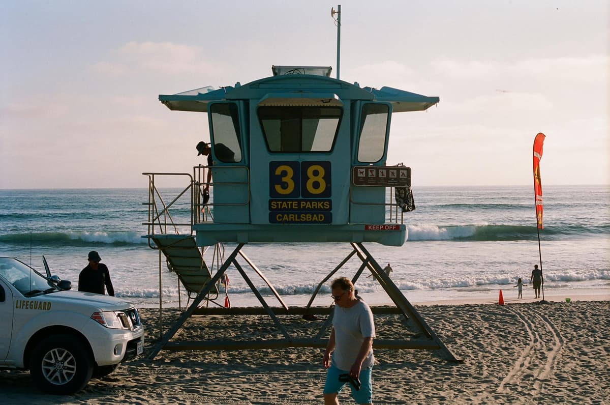 Doheny State Beach in Dana Point, California