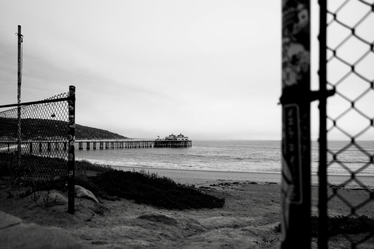Surfrider Beach in Malibu, California