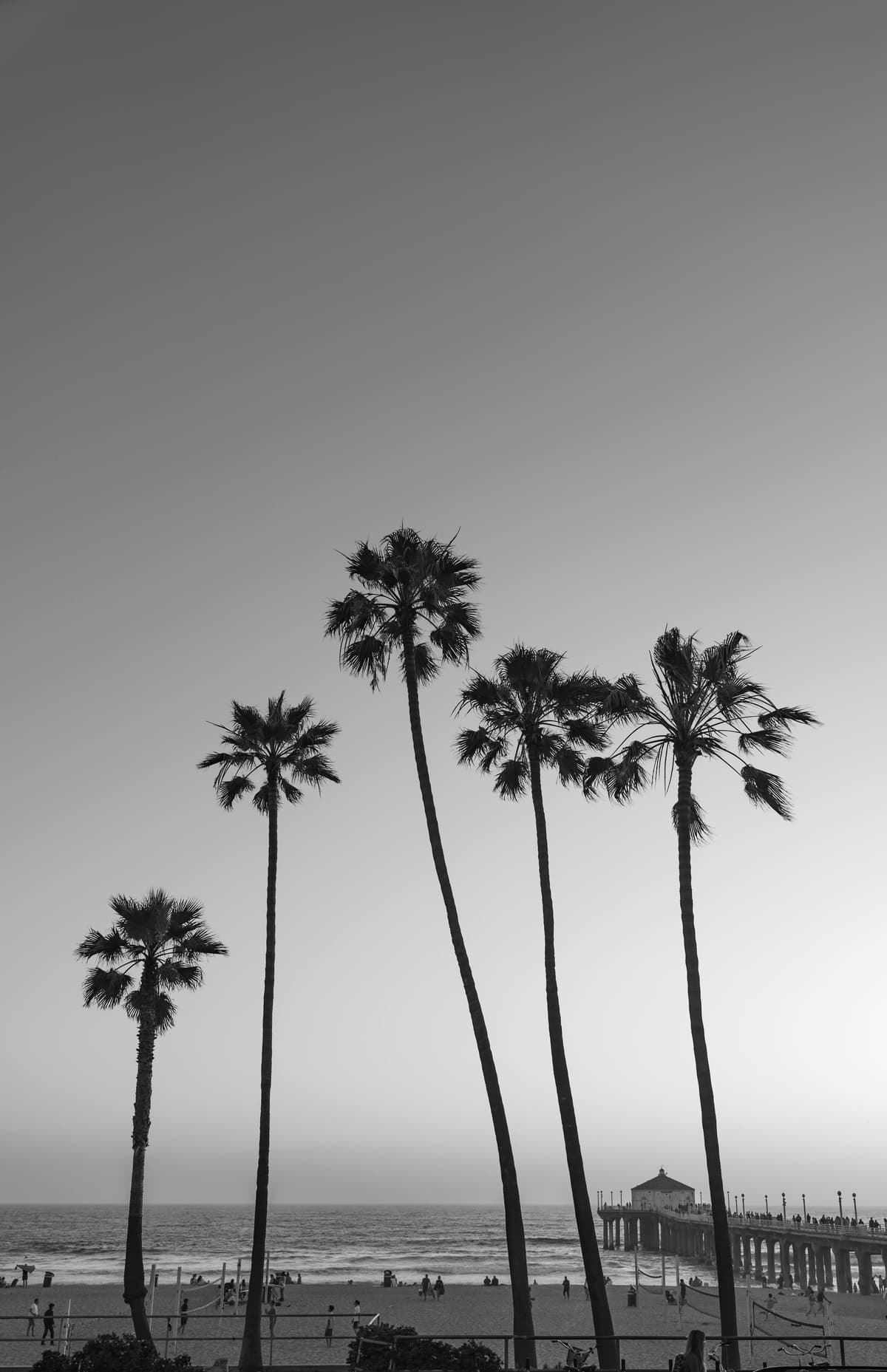 Manhattan Beach Pier in California