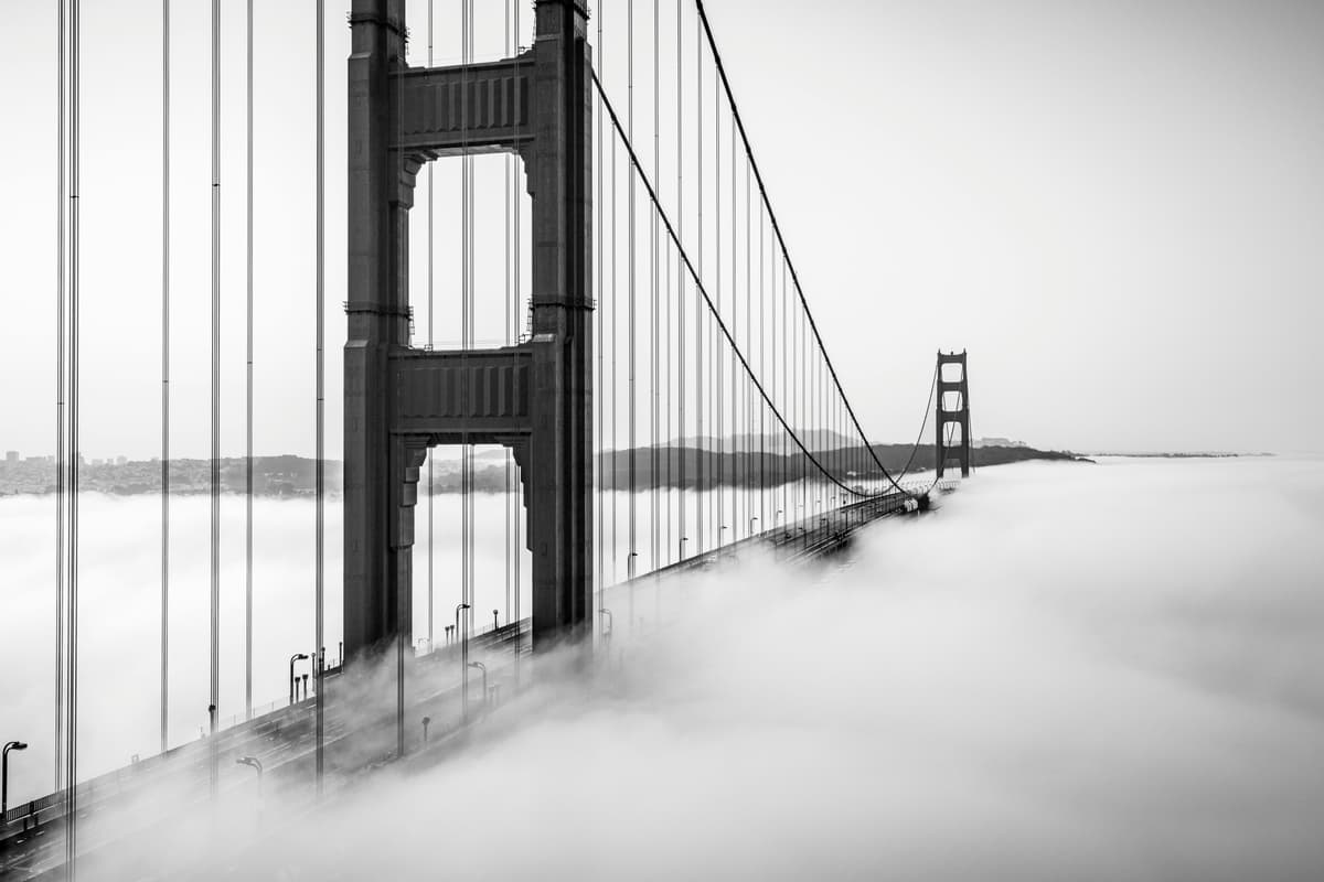 Golden Gate Bridge in San Francisco, California
