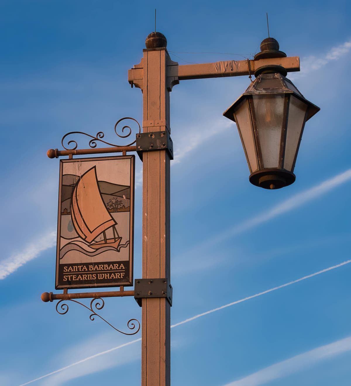 Stearns Wharf in Santa Barbara, California